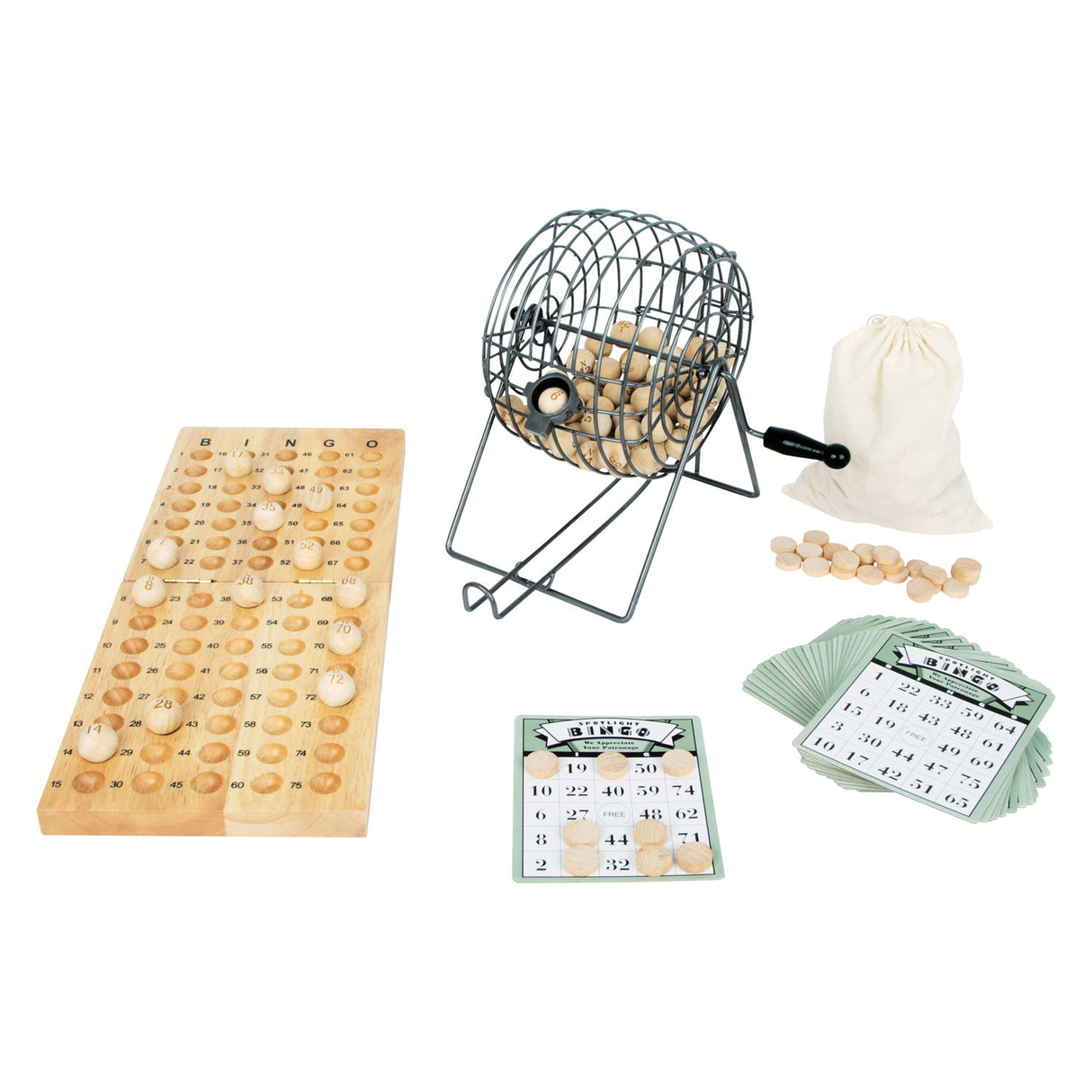 Small foot wooden bingo game