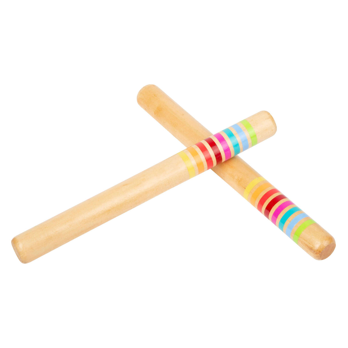 Small foot - baguettes de tambour colorées en bois