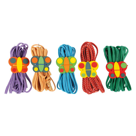 Petit pied - Couleur de papillon Springlélastique, ensemble de 5