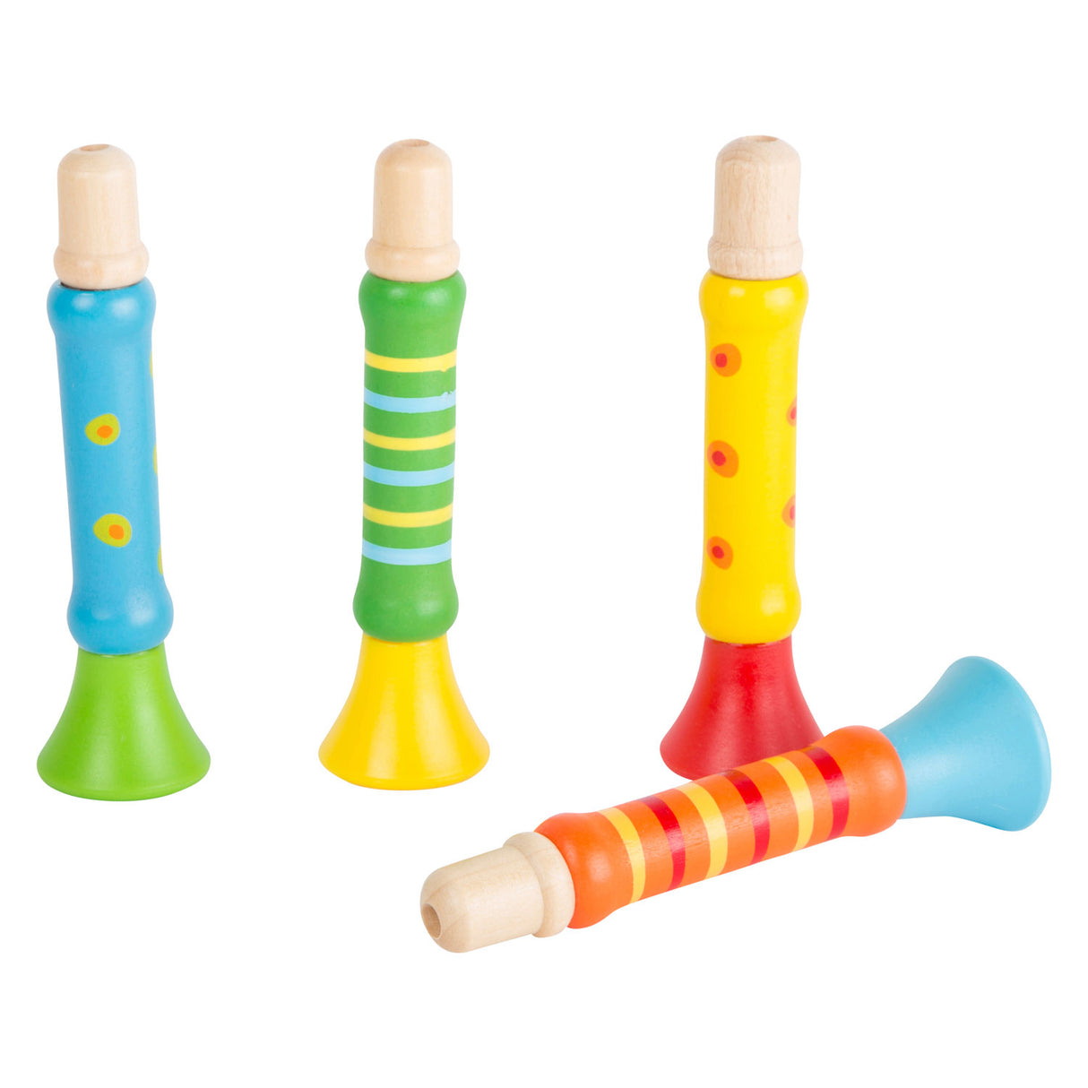 Small foot - trompette flûte en bois