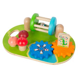 Small foot - planche d'activités en bois pour parc à thème