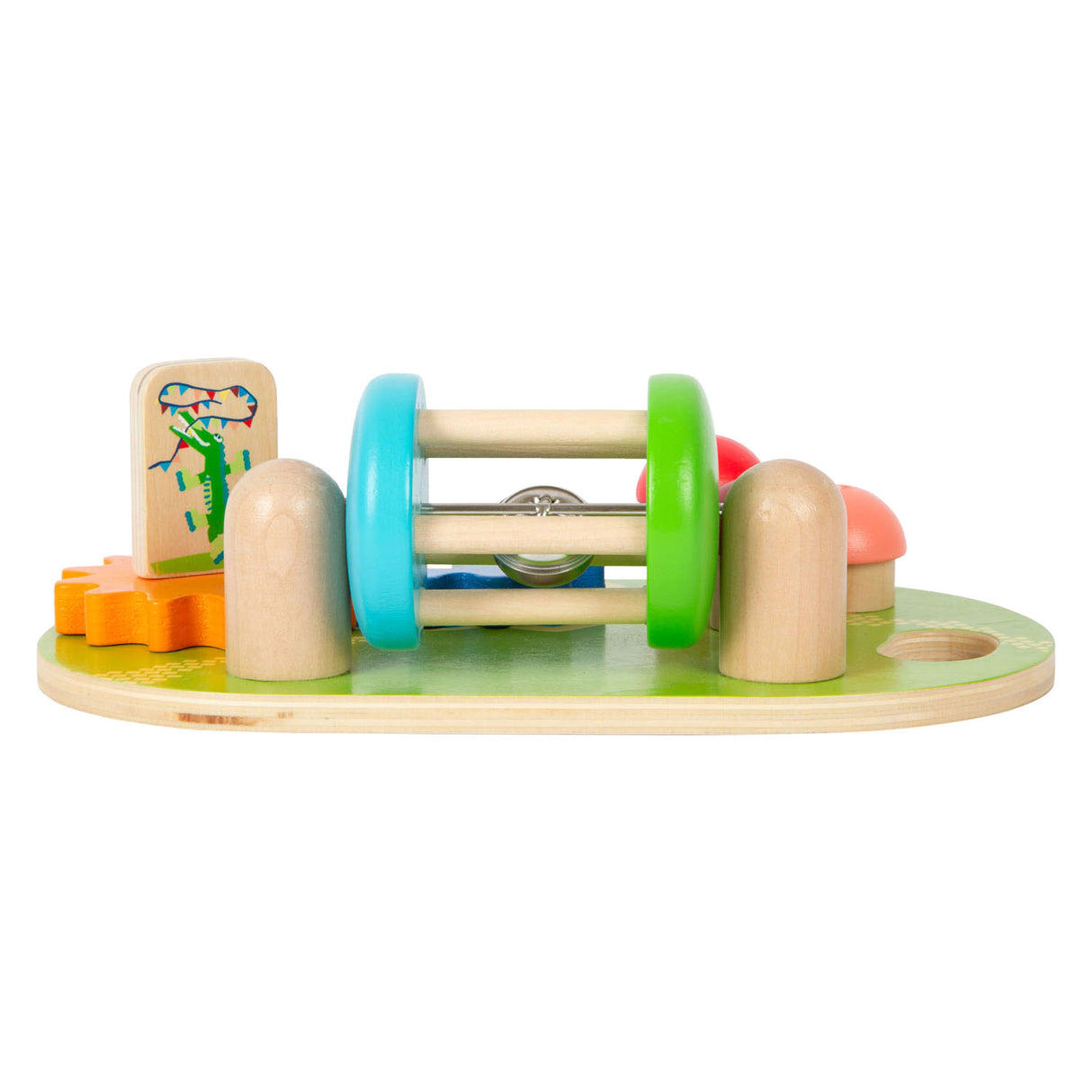 Small foot - planche d'activités en bois pour parc à thème