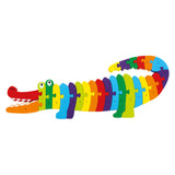 Small foot wooden crocodile puzzle, 26dlg.