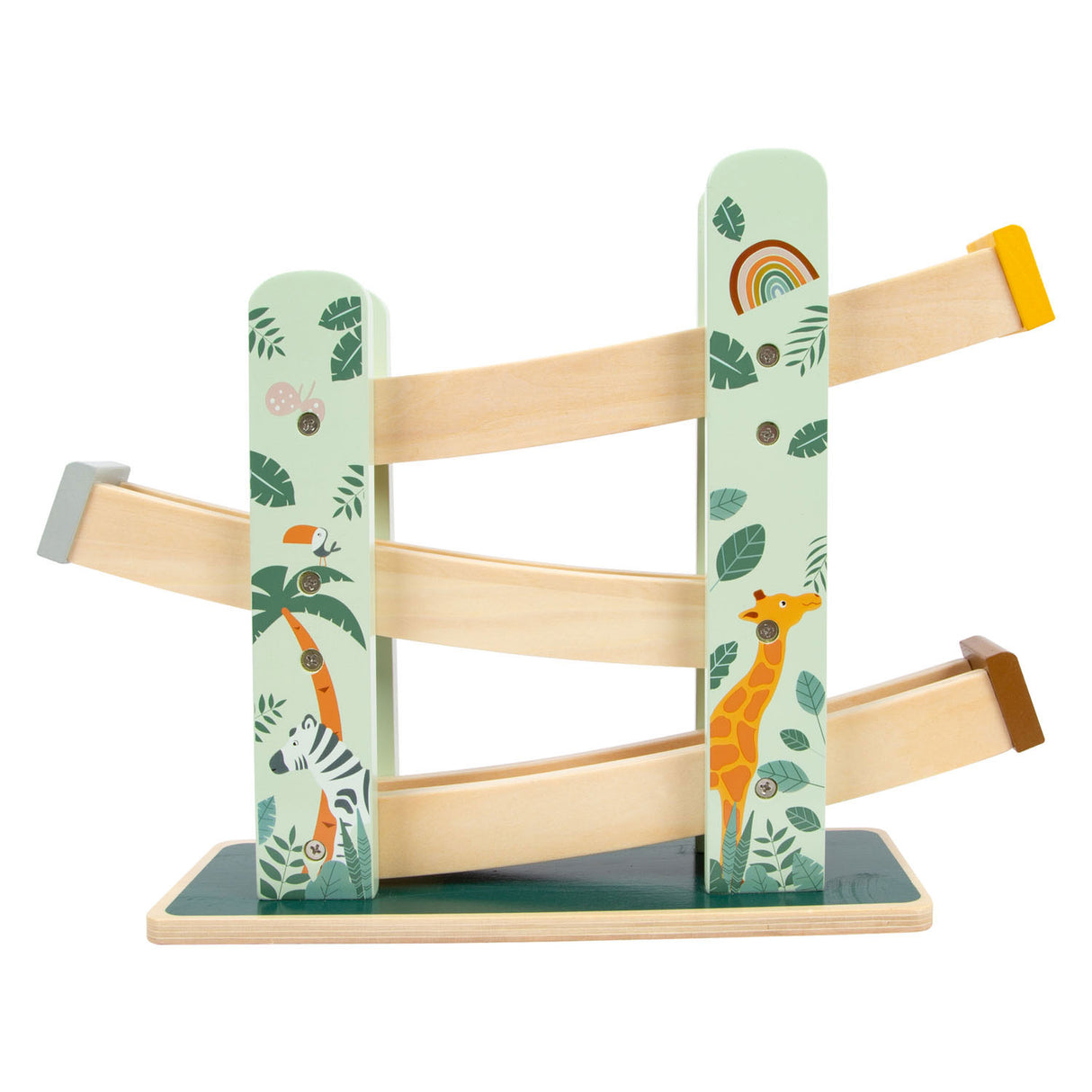 Small foot - safari sur piste de billes en bois, 4 pcs.