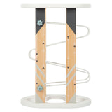 Aimant de piste en marbre en bois petit pied