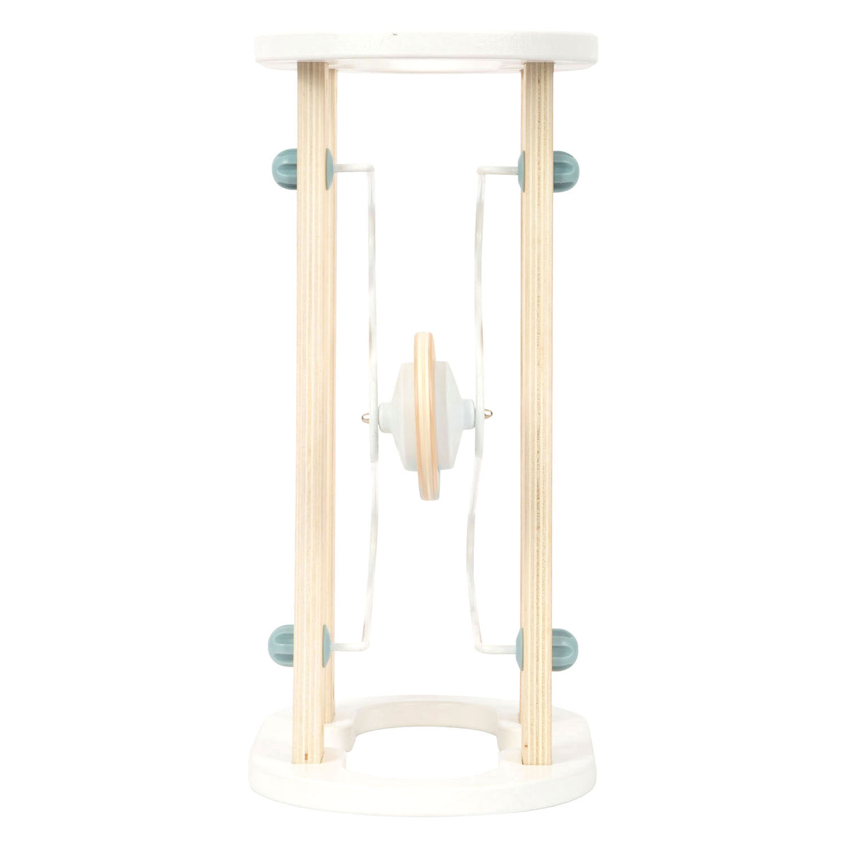 Aimant de piste en marbre en bois petit pied