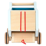 Small foot - camion benne en bois avec figurine de remorquage