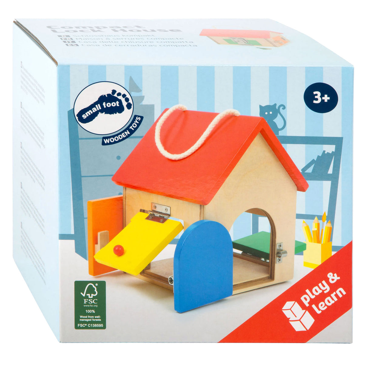 Small foot wooden house with ditches, 9dlg.