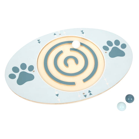 Small foot - planche d'équilibre en bois Sky Paw, 3 parties.