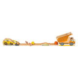 Small foot - Chantier junior de piste de marbre en bois, 10 pcs.