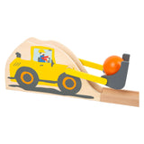 Small foot - Chantier junior de piste de marbre en bois, 10 pcs.