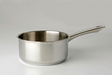 Casserole Eurocuisine en acier inoxydable de 14 cm avec poignées en acier 1 litre