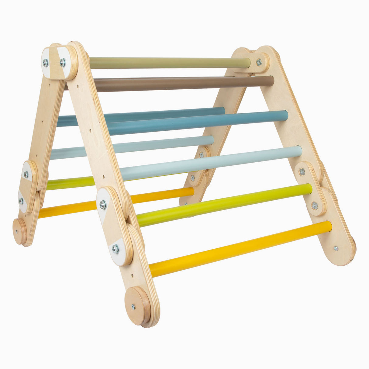 Petit pied - aventure en bois klimrek driekhoek