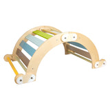 Small foot wooden climbing frame bow adventure