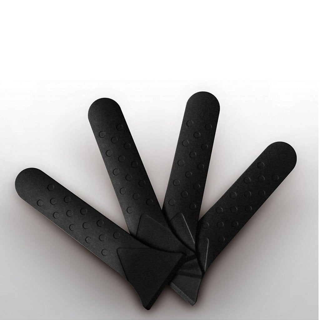 Fritel 150009 spatules en plastique 4 pièces noires