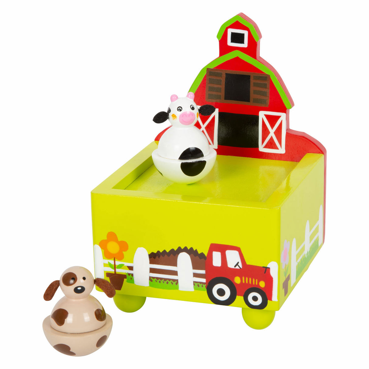 Small foot - ferme de boîtes à musique en bois