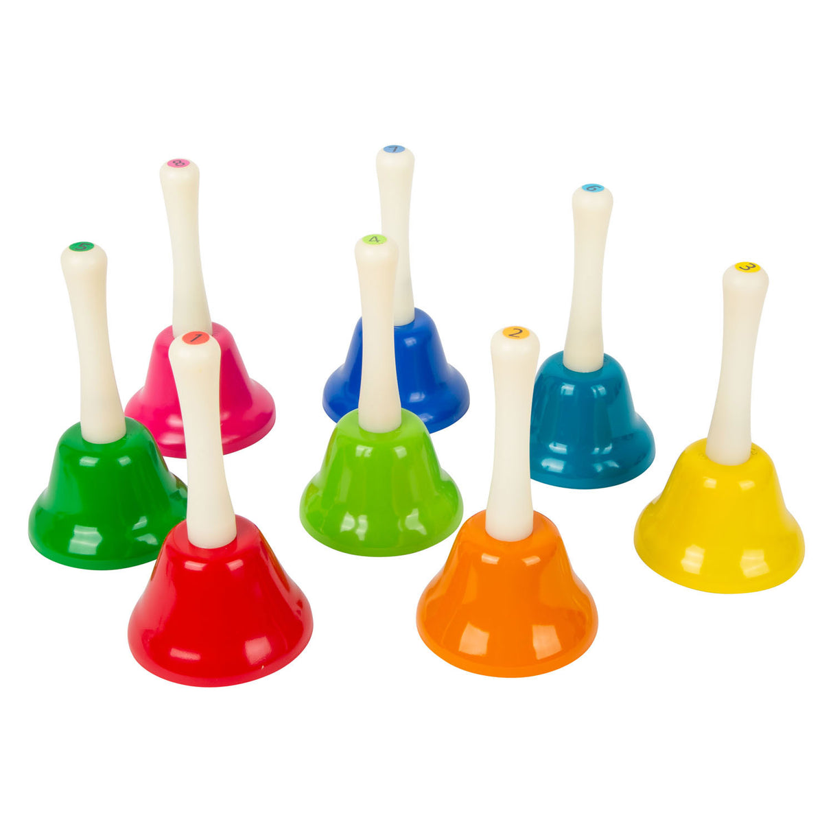 Small Foot Colored Handbels, ensemble de 8