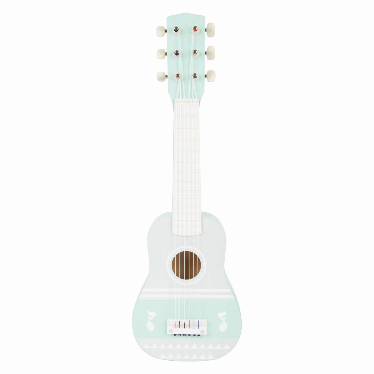 Small foot - set d'instruments de musique en bois pastel, 7 pièces,