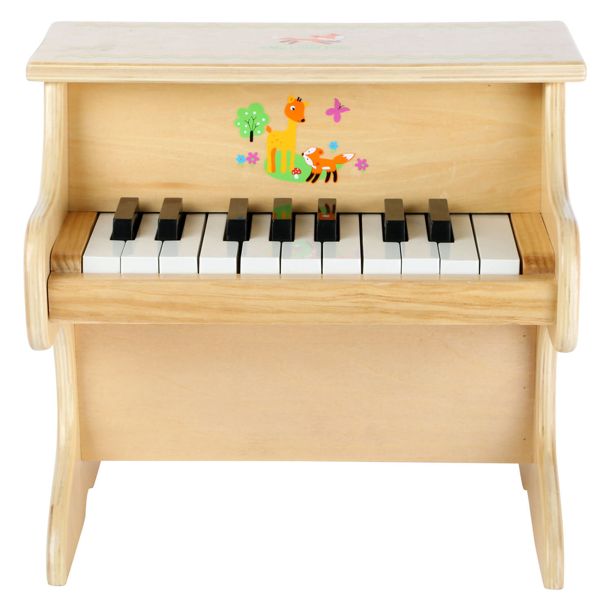 Petit piano en bois petit renard