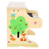 Petit piano en bois petit renard