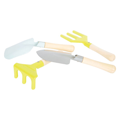 Petit pied - tablier de jardin avec outils de jardin, 7dlg.