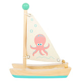 Kleng Fouss Bad Toys Holz Catamaman Octopus