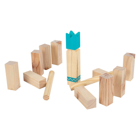 Petit pied - jeu de lancement compact Kub en bois, 21dlg.