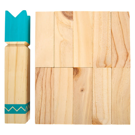 Petit pied - jeu de lancement compact Kub en bois, 21dlg.
