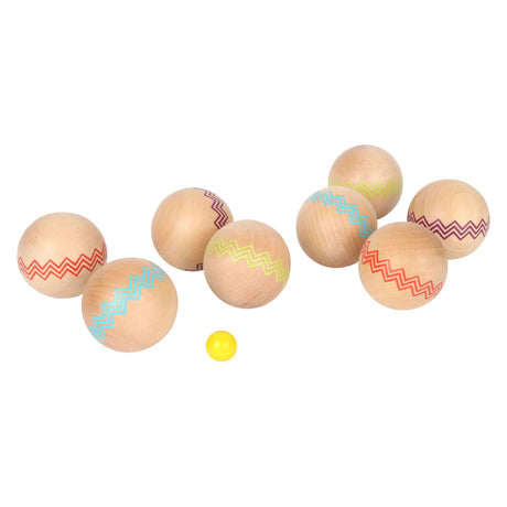 Petit pied - Jeu de Boules en bois, 9dlg.