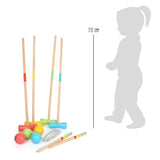 Small Foot Houten Croquet Buitenspel, 20dlg.