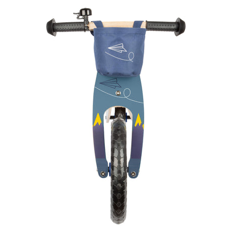 Small foot - draisienne en bois avion bleu