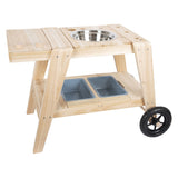 Petit pied - cuisine de boue en bois compact