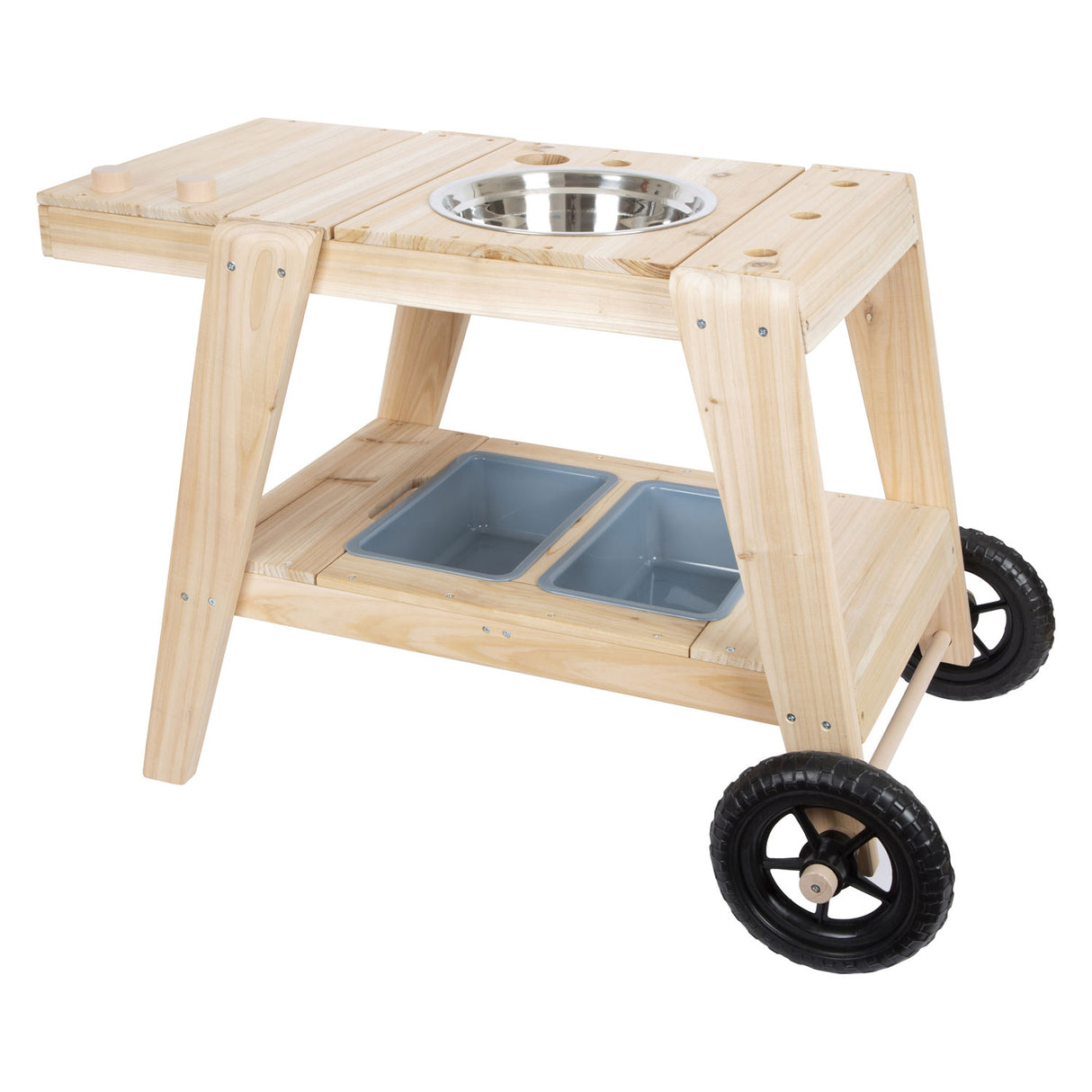 Petit pied - cuisine de boue en bois compact