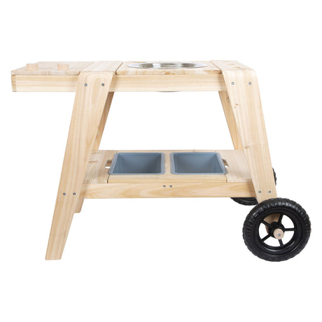 Petit pied - cuisine de boue en bois compact