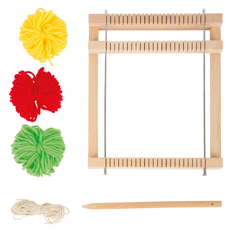 Small foot - métier à tisser en bois compact, 6 pcs.