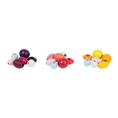 Small foot - fabrication de bijoux en perles de bois cupcake