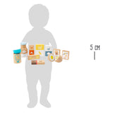 Small foot - fournitures de pâtisserie en bois pour aliments de jeu, 10 pcs.