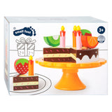 Small foot - gâteau d'anniversaire en bois à découper et à jouer, 12 pièces.