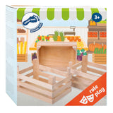 Small foot - caisses en bois grandes 18x12x9,5cm, lot de 3