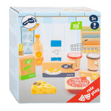 Small foot - amuse-gueules en bois, produits froids et surgelés, 9 pièces.