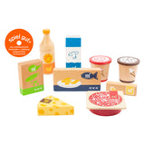 Small foot - amuse-gueules en bois, produits froids et surgelés, 9 pièces.