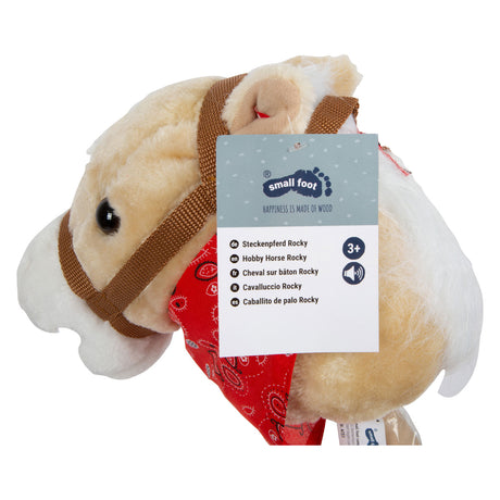 Small foot - cheval de bataille en bois Rocky, 80cm