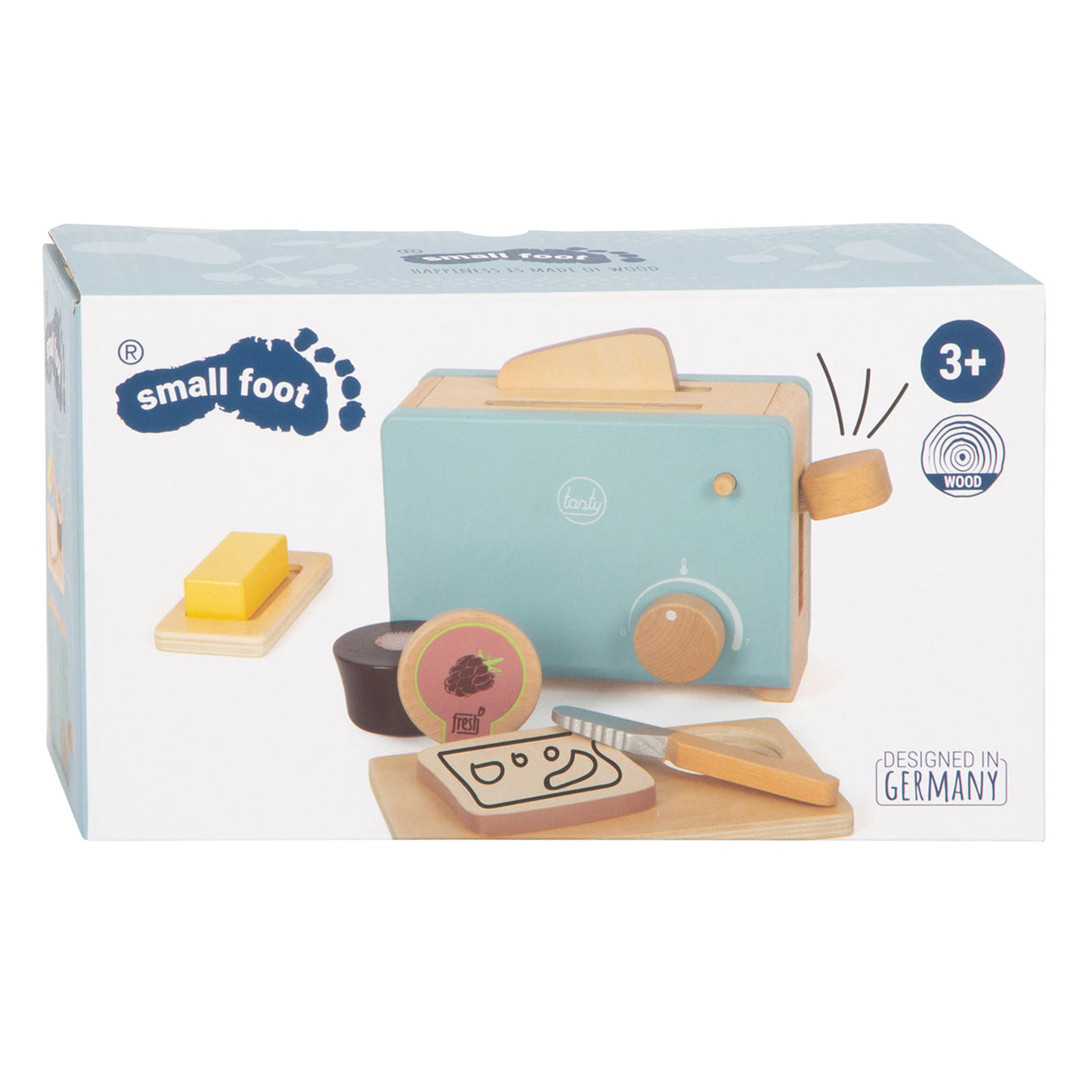 Small foot - ensemble grille-pain en bois