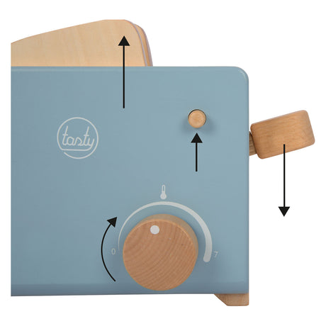Small foot - ensemble grille-pain en bois