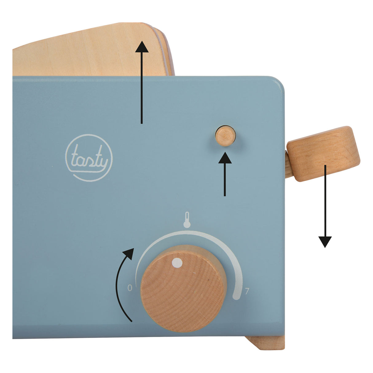 Small foot - ensemble grille-pain en bois