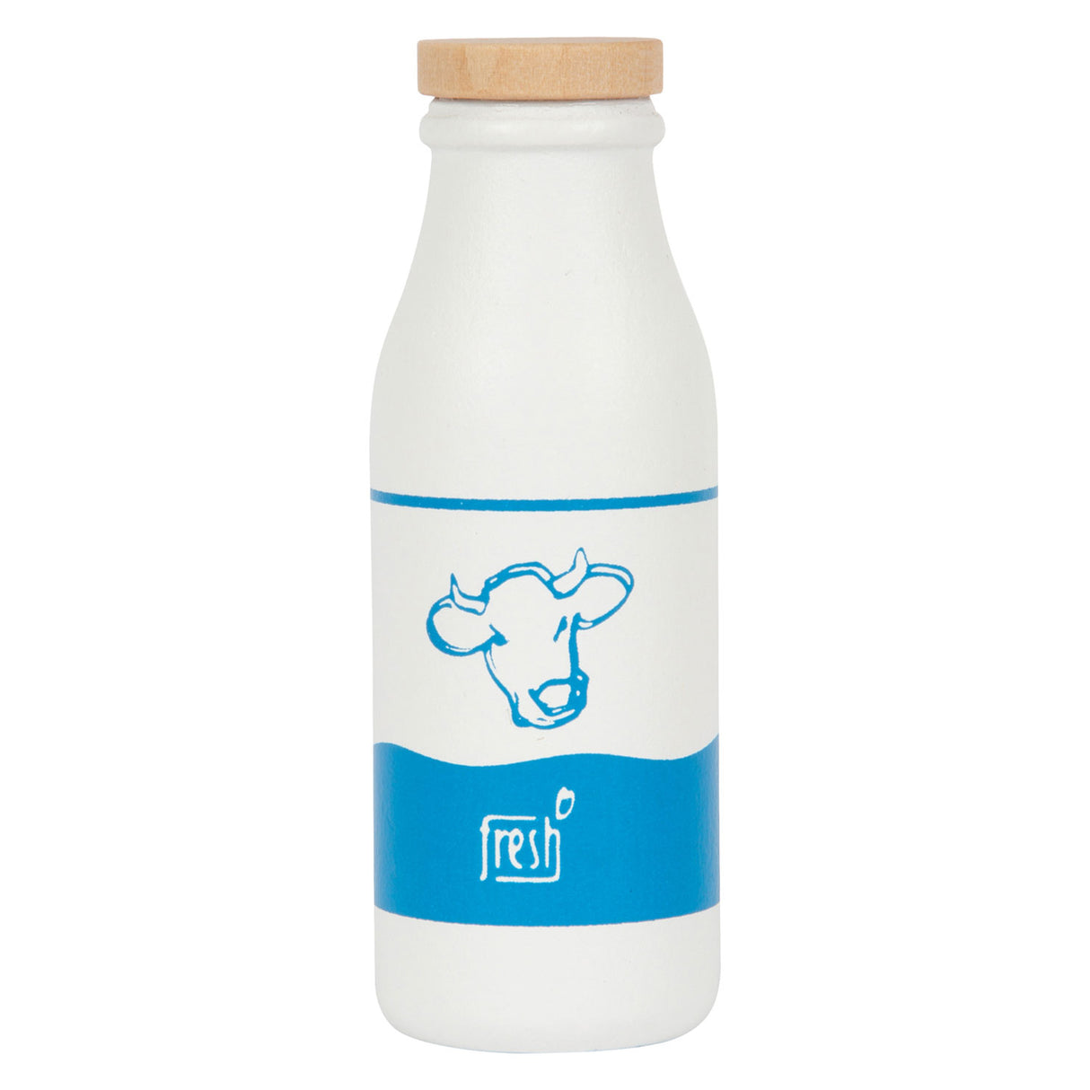 Small foot - caisse en bois avec bouteilles de lait, 12 pcs.