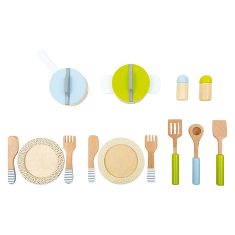 Small Foot Wooden Cookery and Service Set, 15dlg.