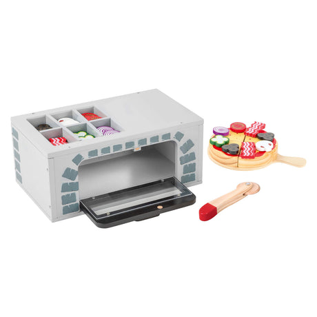 Small Foot - Ensemble de pizza en bois en bois, 25dlg.