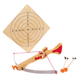 Small Foot Wood Sports Crossbog med Target Board, 4DLG.