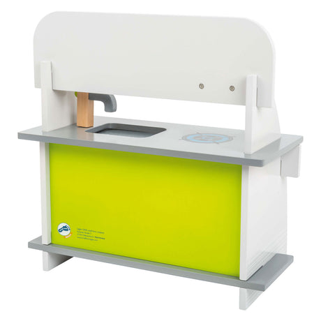Small foot - Cuisine ludique en bois compacte, 9 pièces.